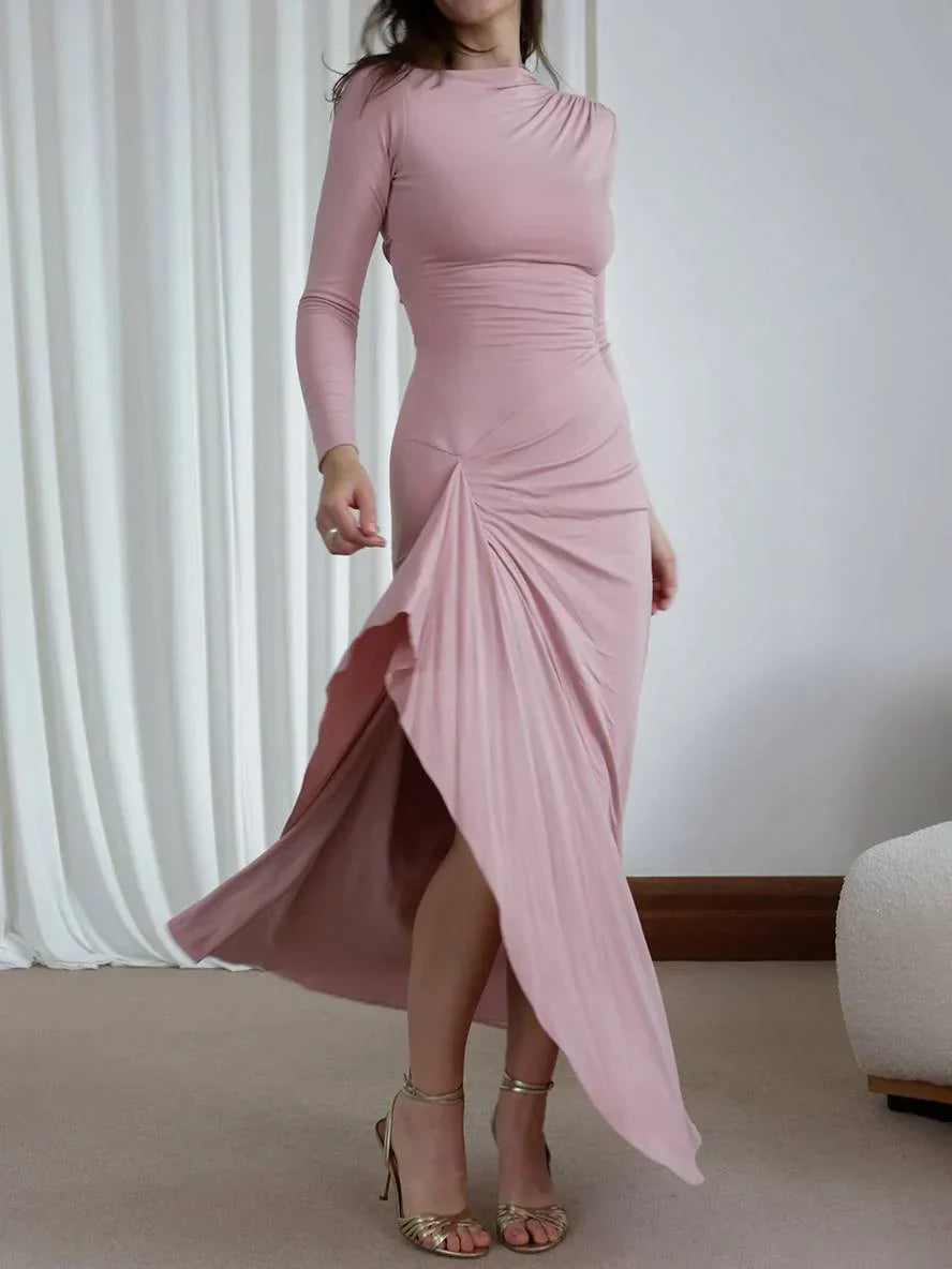 Nezo™ | Elegant dress with side slit