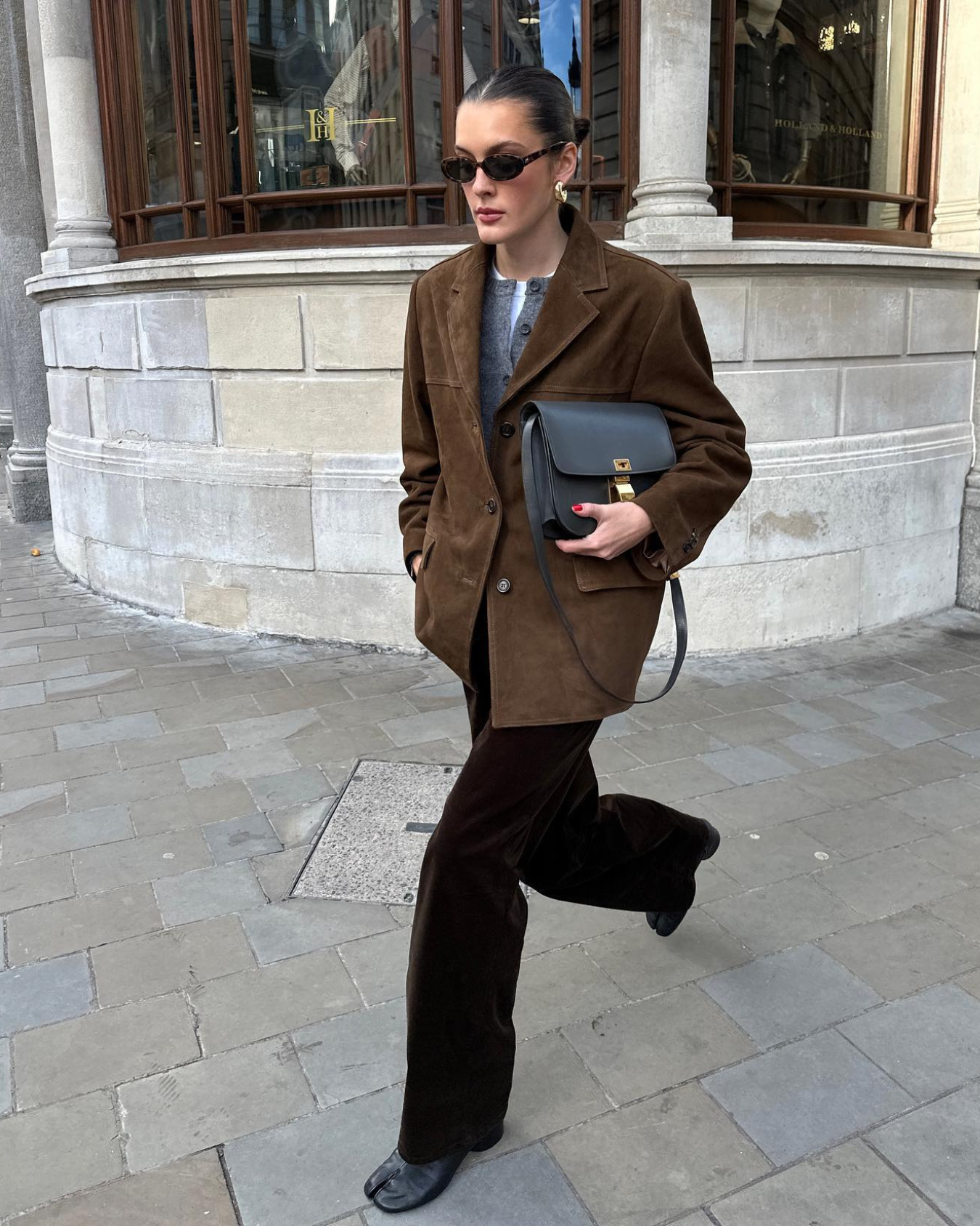 Ruth | Suede Vintage Blazer