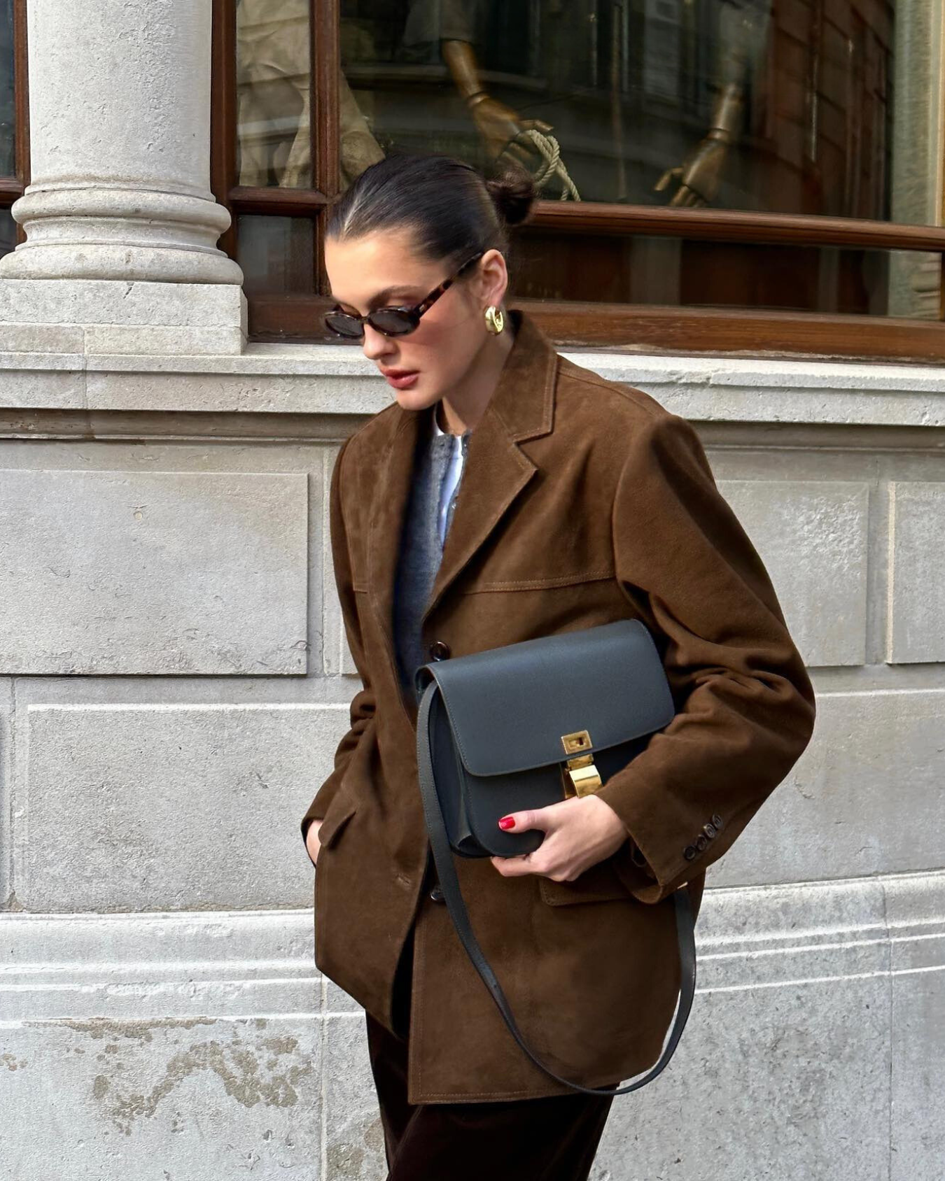 Ruth | Suede Vintage Blazer