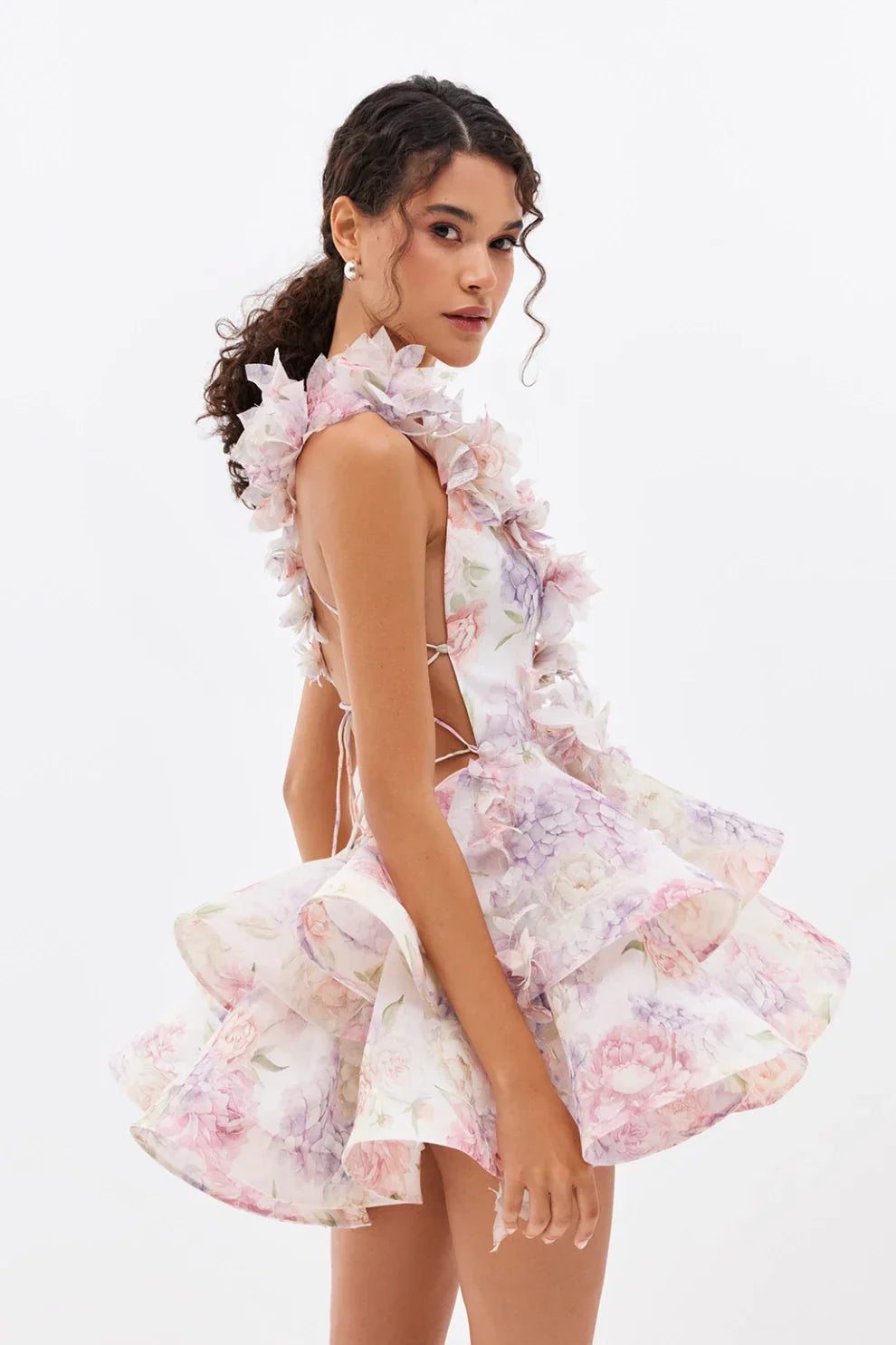 Arabella | Petal Mini Dress