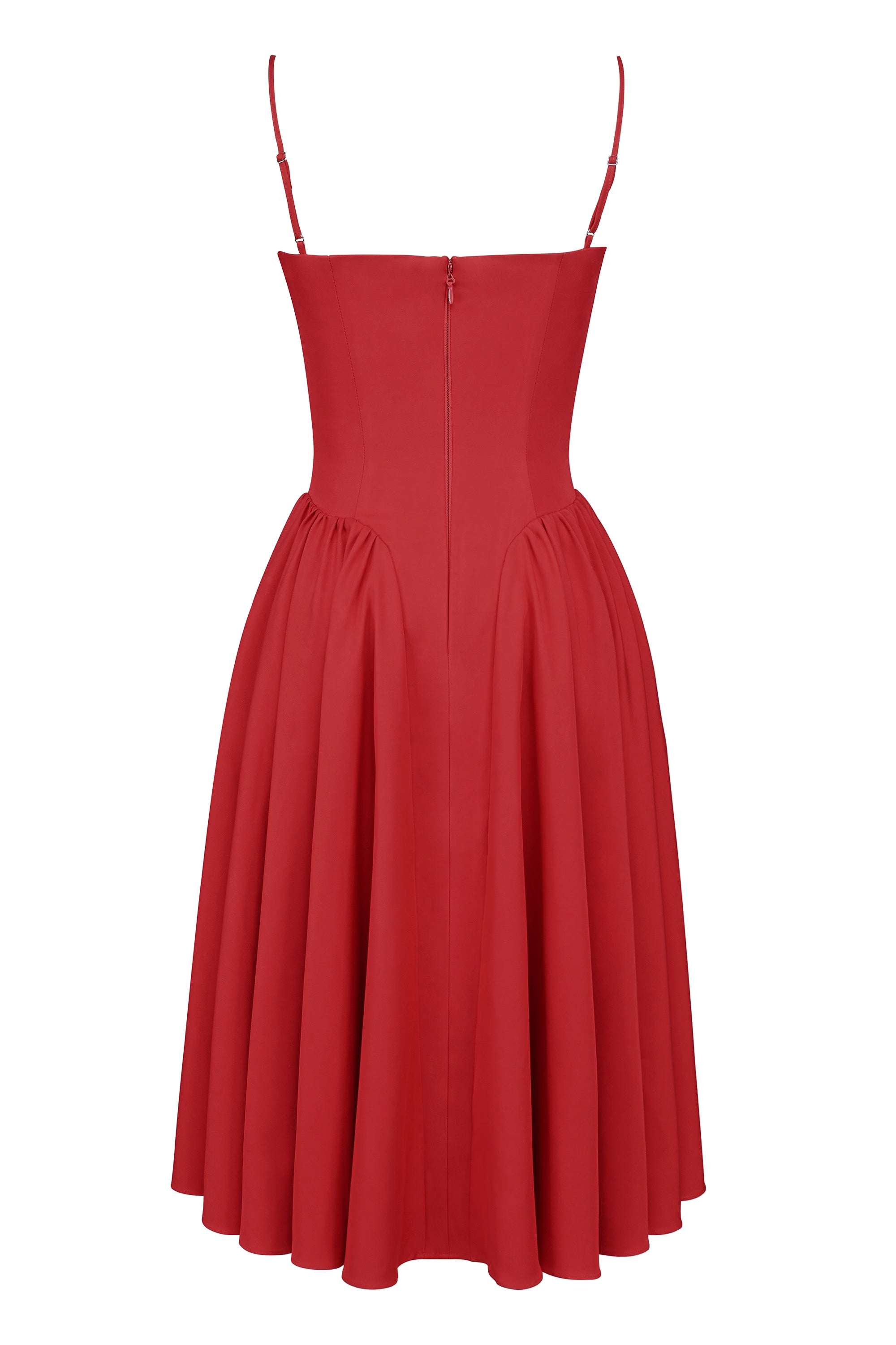 Arianna Corset Summer Midi Dress