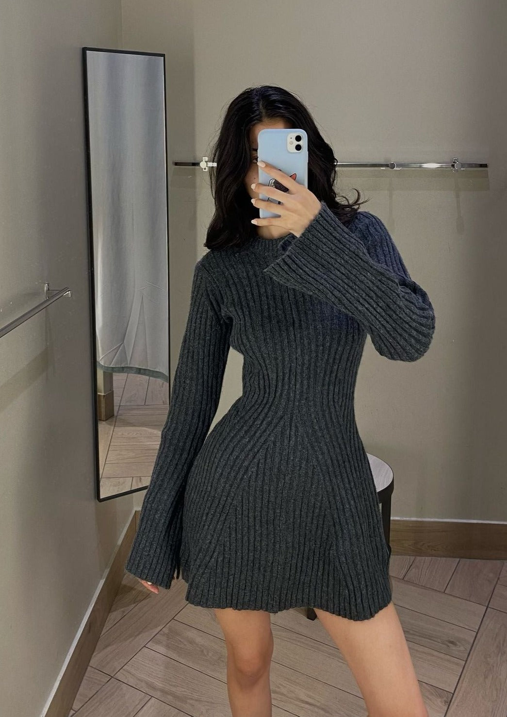 Eloise Dress - Smoke - FINAL SALE