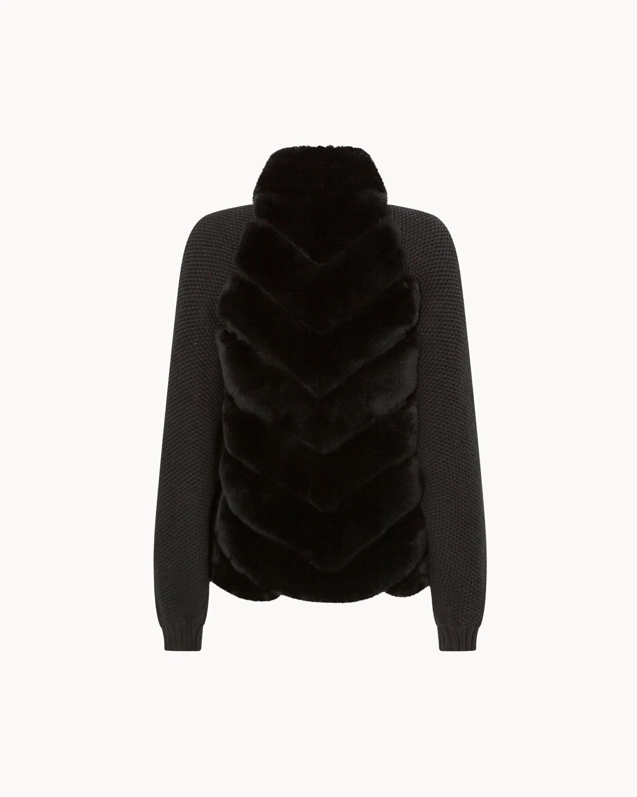 Cenya Fur Jacket - Frosted Greige