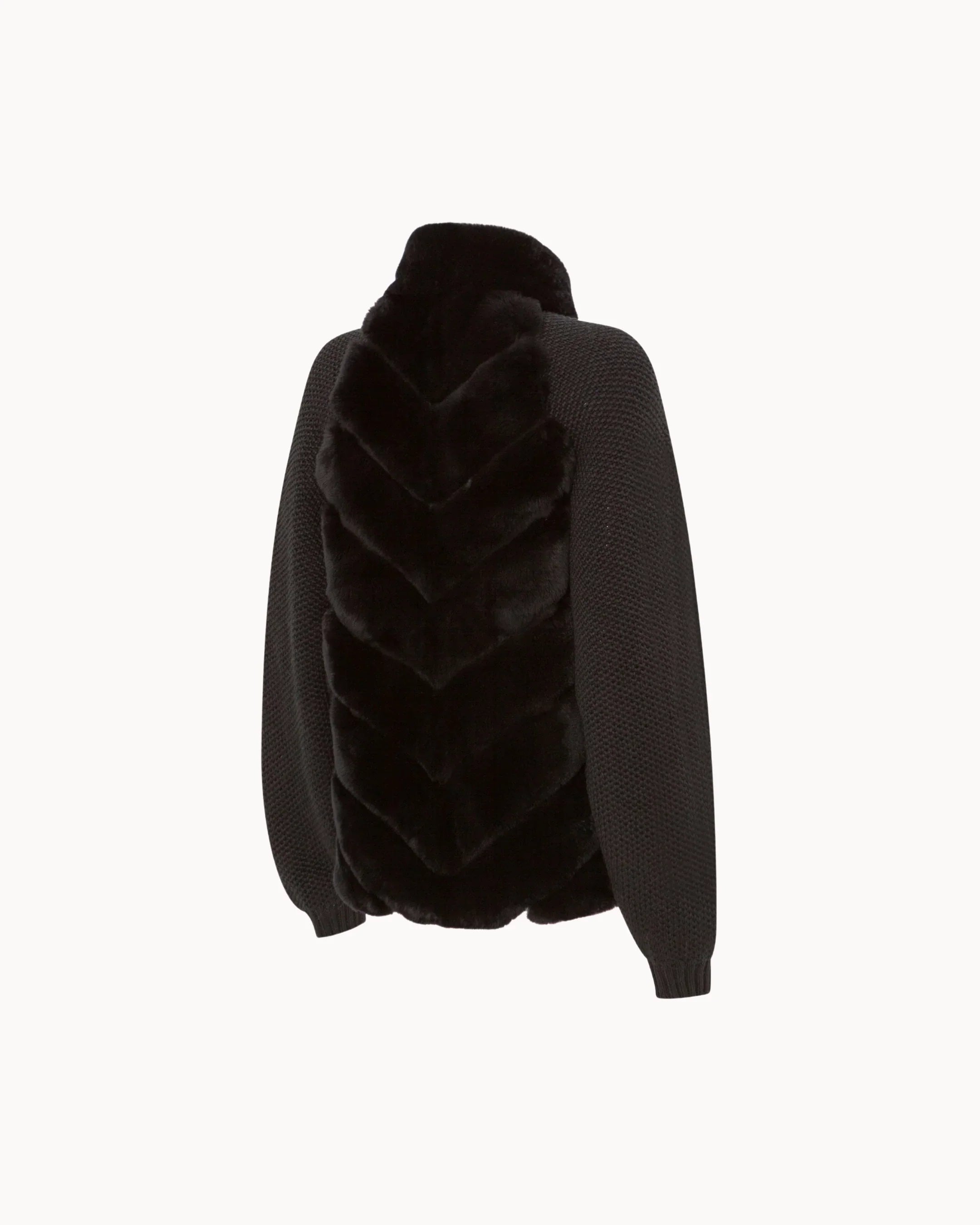 Cenya Fur Jacket - Frosted Greige