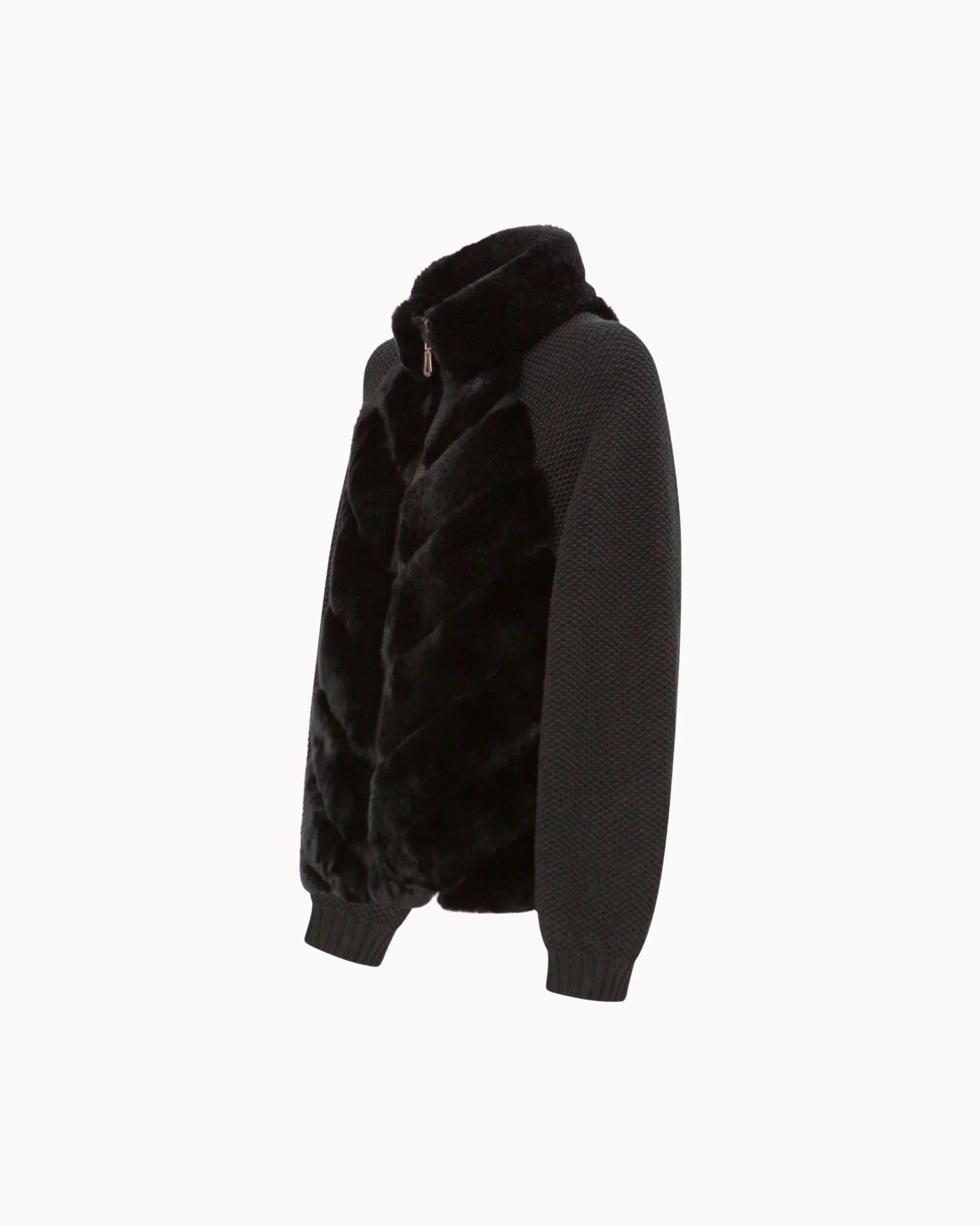 Cenya Fur Jacket - Frosted Greige