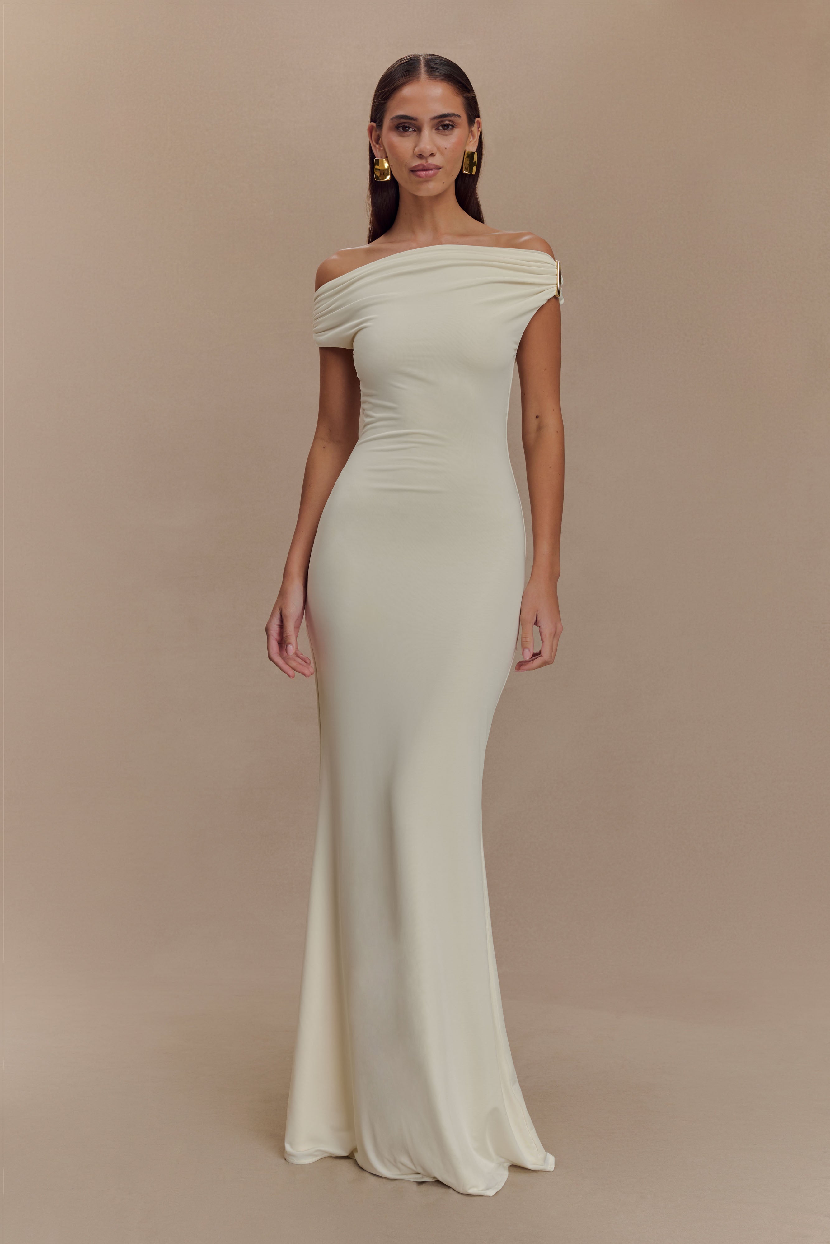 Kinsley Slinky Maxi Dress With Hardware