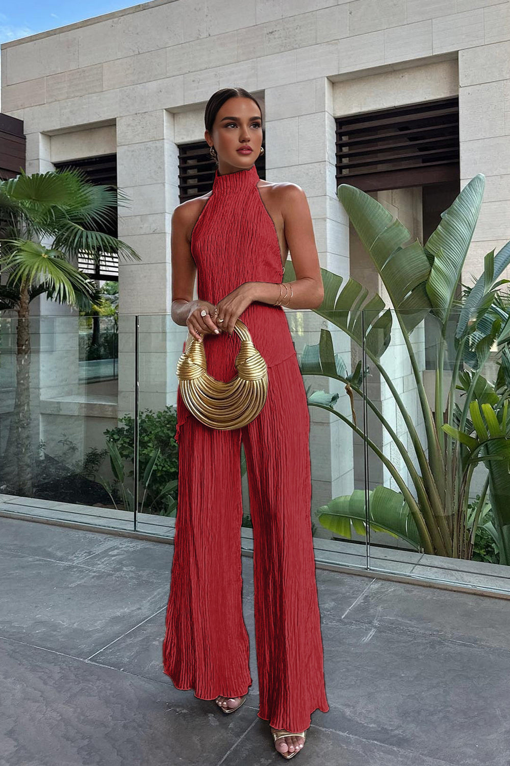 Tess | Pleated Set