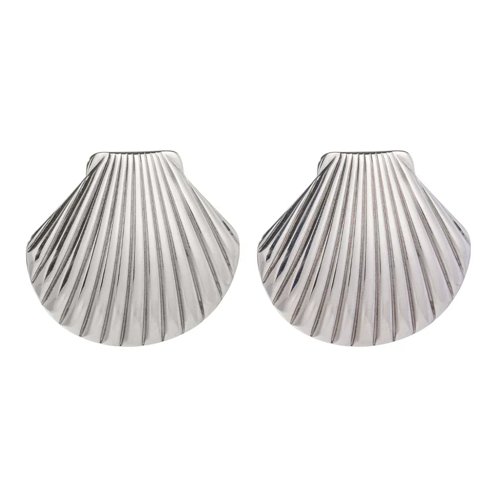 Athena | Seashell Earrings