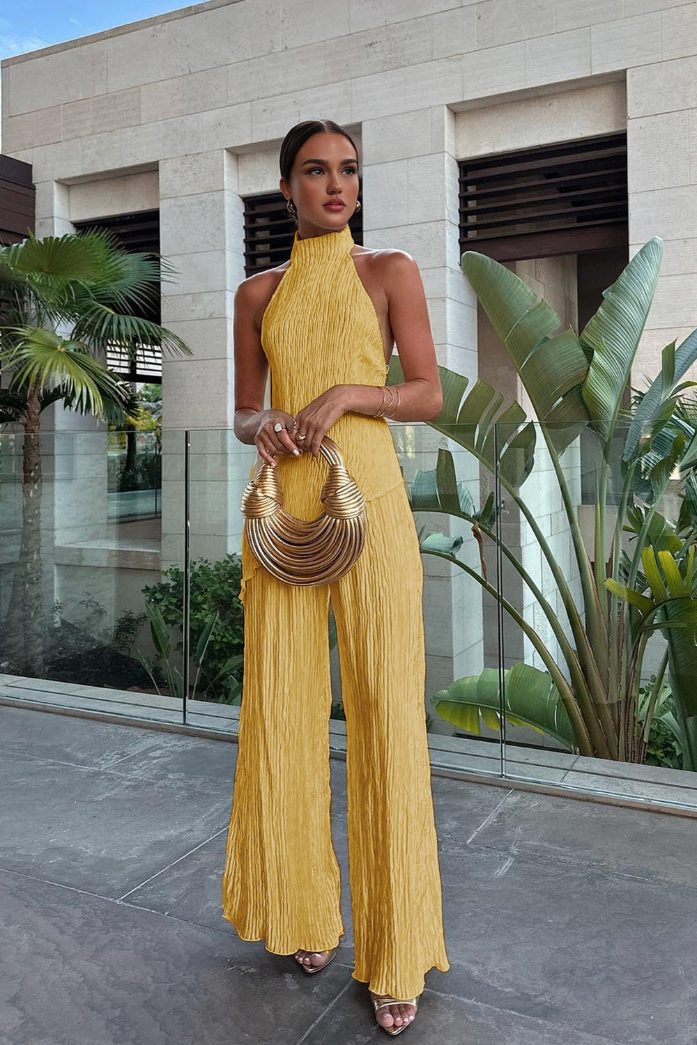 Tess | Pleated Set