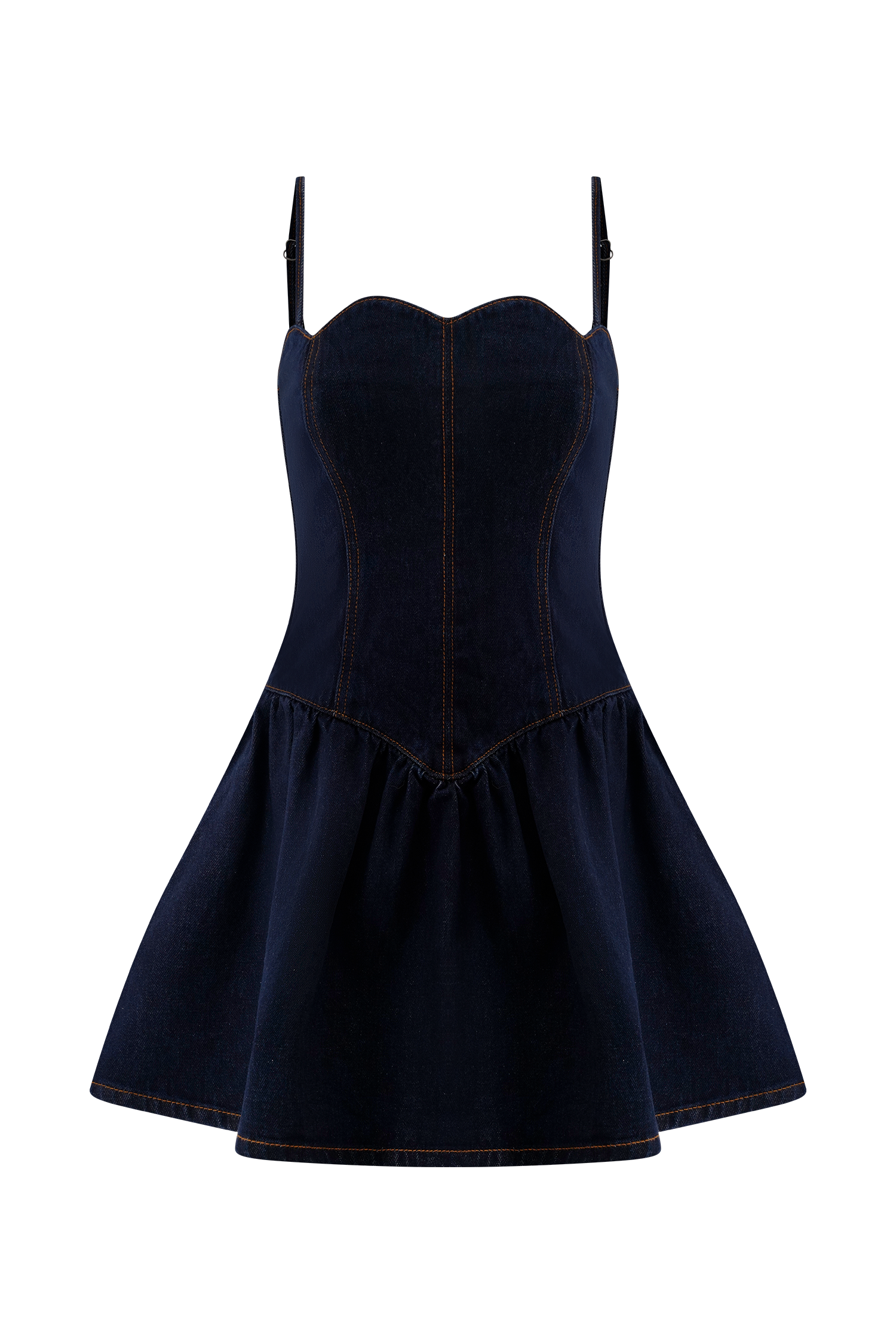 Macie | Denim Mini Dress