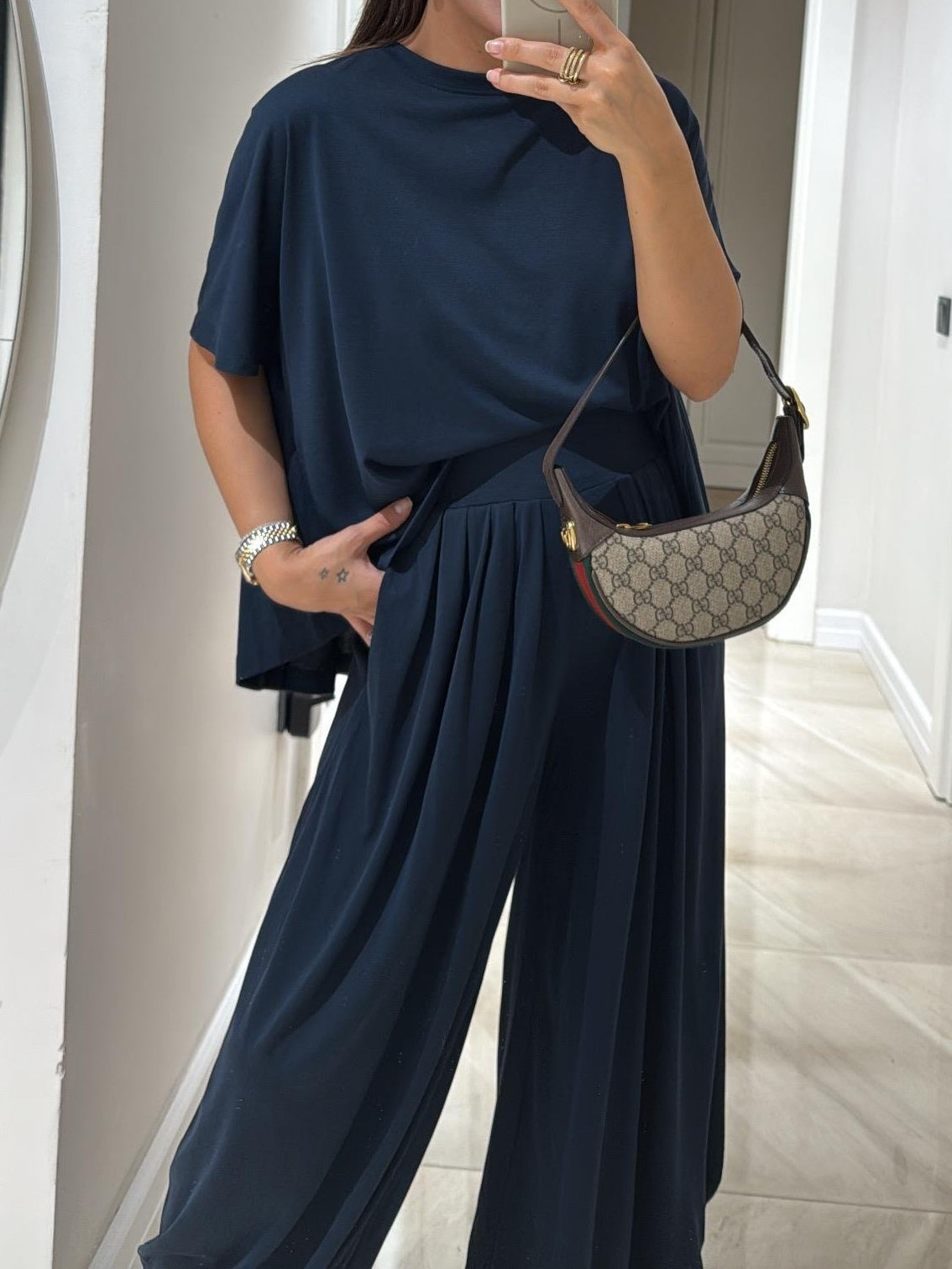 Elise | Lounge Top & Palazzo Pants Set