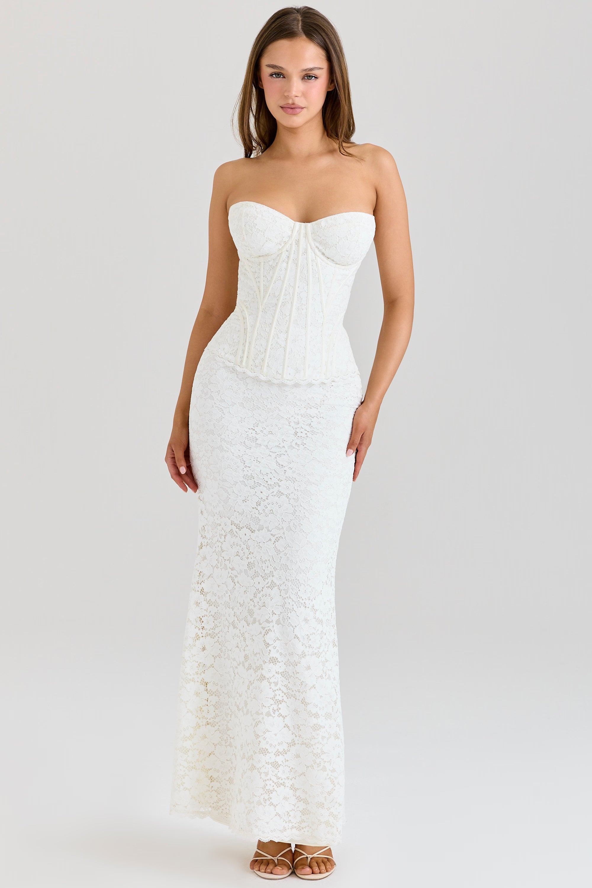 Elara Corset Maxi Dress